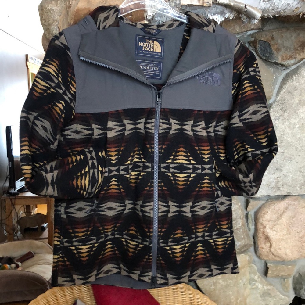 Pendleton- The North Face jacket. Mens S / woman’s M.